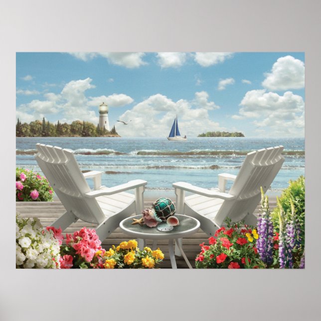 Póster Poster "Escape de verano" de Alan Giana (Frente)