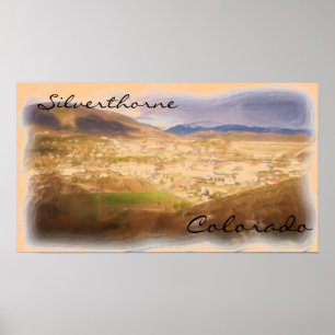 Póster Poster escénico de Silno Colorado