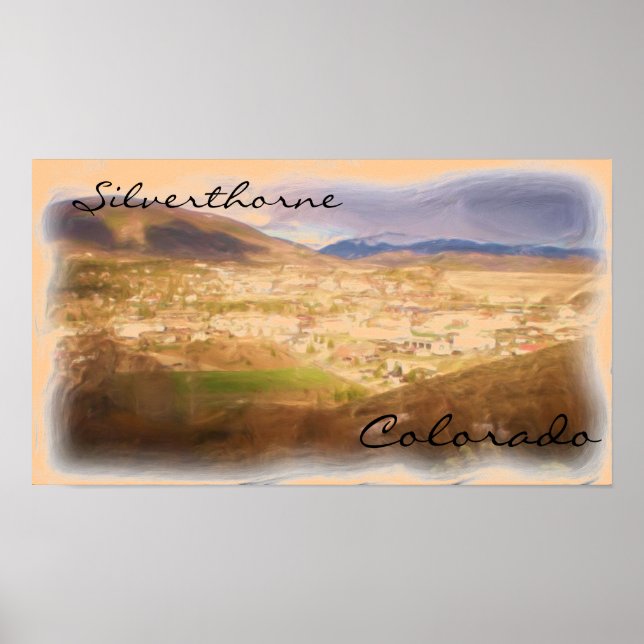 Póster Poster escénico de Silno Colorado (Frente)