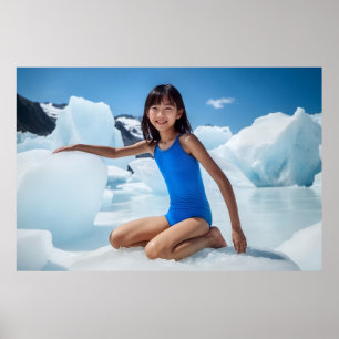 Póster Poster escolar nipón por IA de tamaño natural