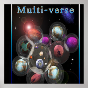 Póster Poster espacial