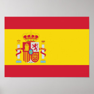 Póster Poster español de la bandera