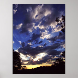 Póster Poster espumoso de Skyscape