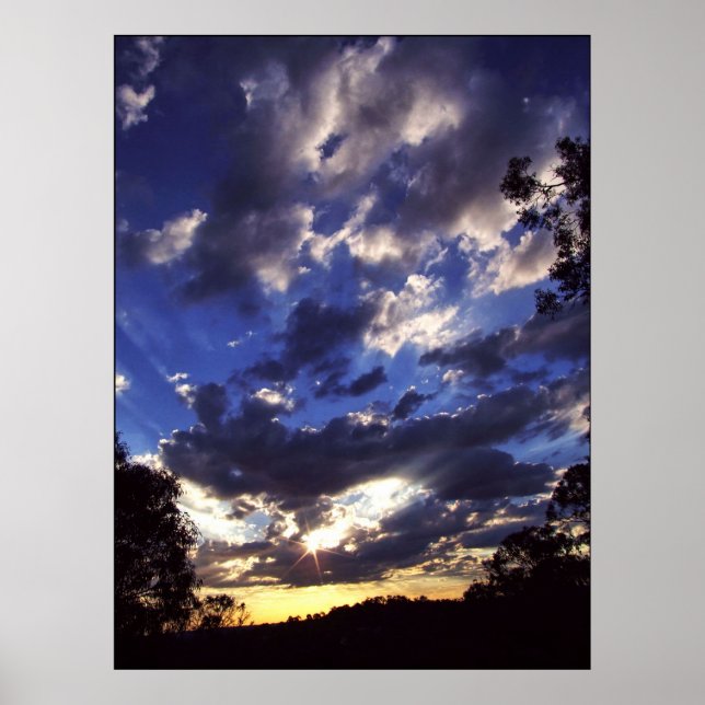 Póster Poster espumoso de Skyscape (Frente)