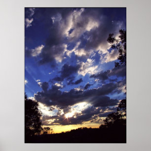 Póster Poster espumoso de Skyscape