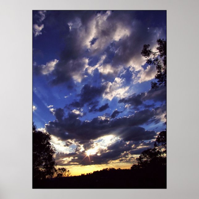 Póster Poster espumoso de Skyscape (Frente)
