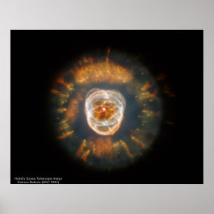 Póster Poster esquimal de la nebulosa (NGC 2392)