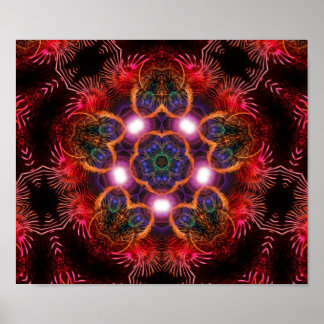 Póster poster estrella rosaLights