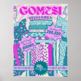 Póster Poster estudiantil de TNU Gomesi