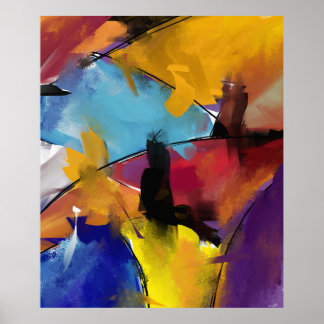 Póster Poster Extra Grand modèle "Resumen 1412"