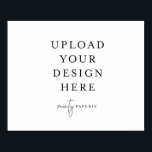 Póster poster extra grande de 40" x 50" - Paisaje<br><div class="desc">Personalizar tu tarjeta en Templett. Una vez que haya terminado de editar,  descargue el archivo en formato JPG (no olvide activar la opción de sangrado). Sube tu diseño aquí haciendo clic en el botón azul "Personalizar".</div>