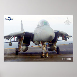 Póster Poster F-14 TOMCAT "FLIGHTDECK"