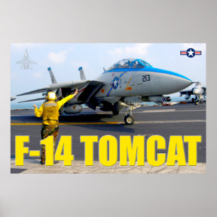 Póster Poster F-14 TOMCAT "FLIGHTDECK"