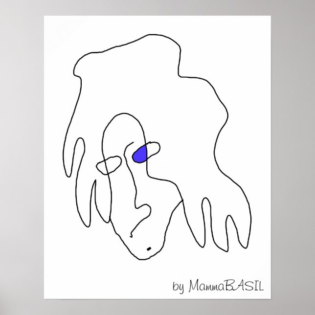 Póster ¡Poster Face Funky! (Frente)