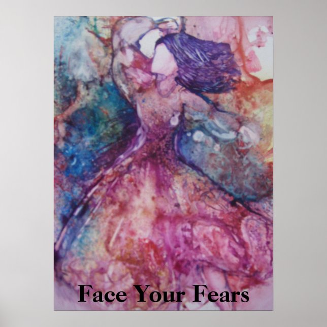 Póster poster "Face Your Fears" (Frente)