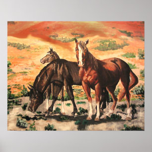 Póster Poster - Familia Mustang