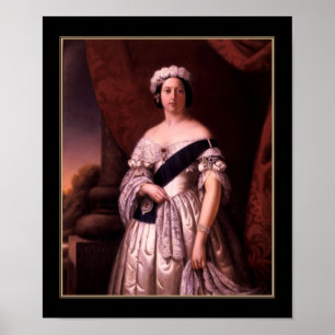 Póster Poster Famosa Reina Victoria 1845