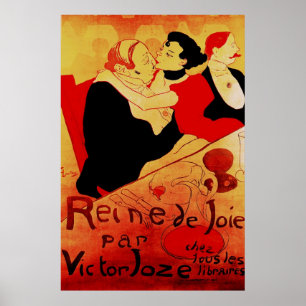 Póster Poster famoso de Reine De Joie 1892