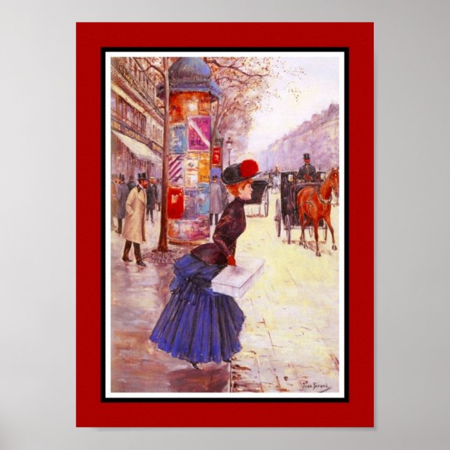 Póster Poster Famous Artists Jean Béraud (Frente)
