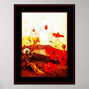 Póster Poster Famous Artists 'Poppies' oil on canvas 4