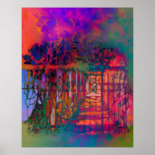 Póster Poster Fantasy Dream Garden