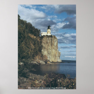 Póster Poster / Faro de Split Rock Minnesota