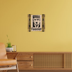Póster Poster fascista de Trump