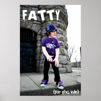Póster Poster FattyFTW