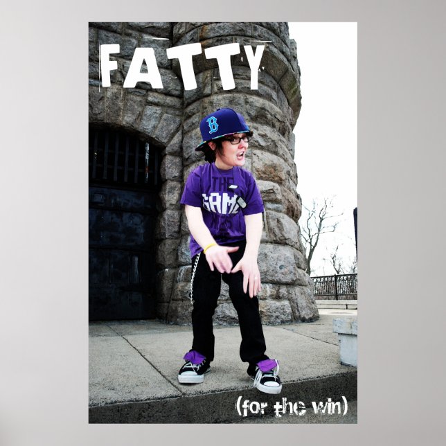 Póster Poster FattyFTW (Frente)