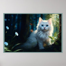 Póster Poster Fearless Forest Felines