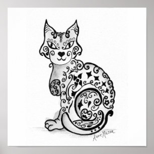 Póster Poster felino de Fancy