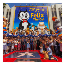 Poster Felix The Cat 105 Anos