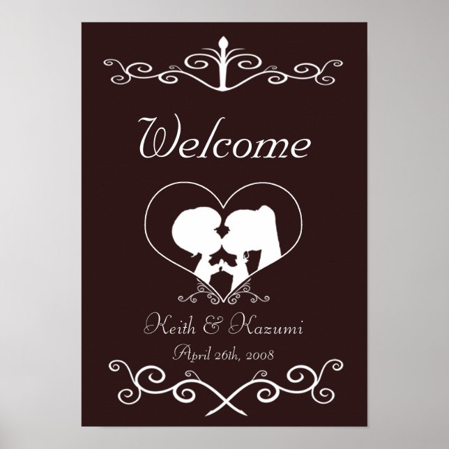 Póster Poster feliz Boda (Frente)