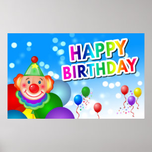 Póster Poster Feliz Cumpleaños