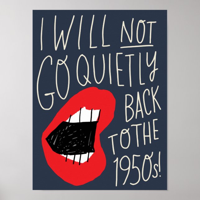 Póster Poster feminista (Frente)