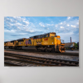 Póster Poster ferroviario de la Unión del Pacífico