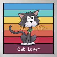 Poster Festivo Cat Lover