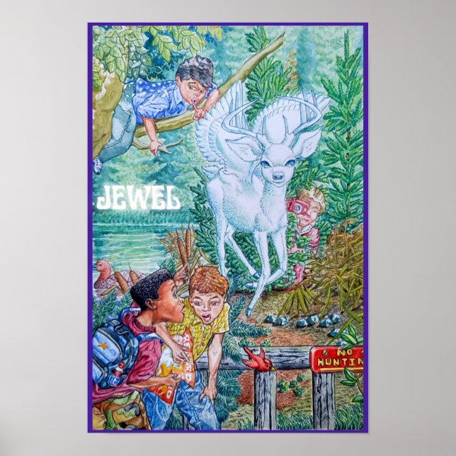 Póster Poster ficticio de niños (Frente)