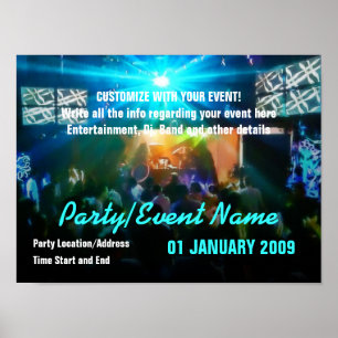 Póster Poster fiesta #003 Poster