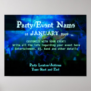 Póster Poster fiesta #007 Poster