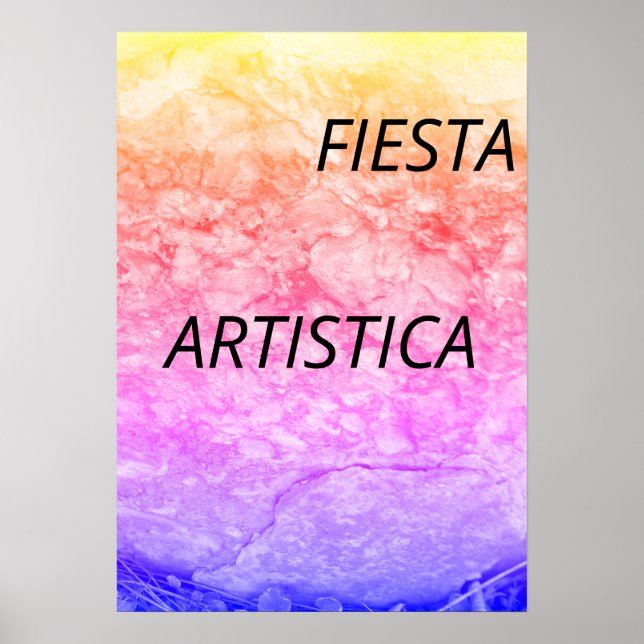 Póster Poster. Fiesta Artistica (Frente)
