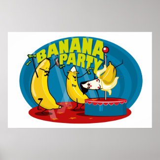 Póster Poster Fiesta Banana