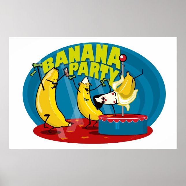 Póster Poster Fiesta Banana (Frente)