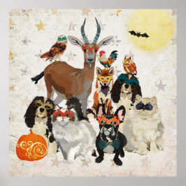 PÓSTER POSTER FIESTA MASQUERADE