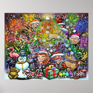 Póster Poster Fiesta navidades