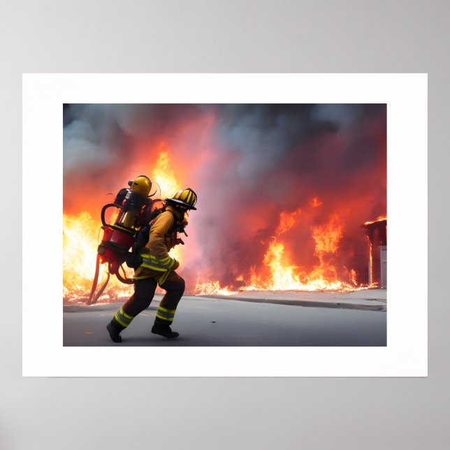 Póster Poster Fire (Frente)