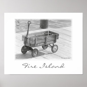 Póster poster 'Fire Island Wagon'
