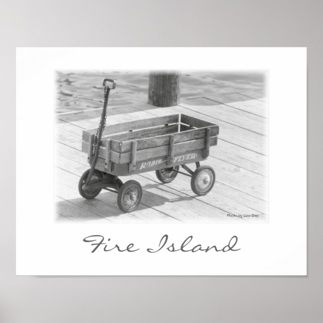 Póster poster 'Fire Island Wagon' (Frente)