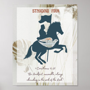Póster Poster Firme Stand