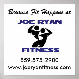 Póster Poster Fit Happens